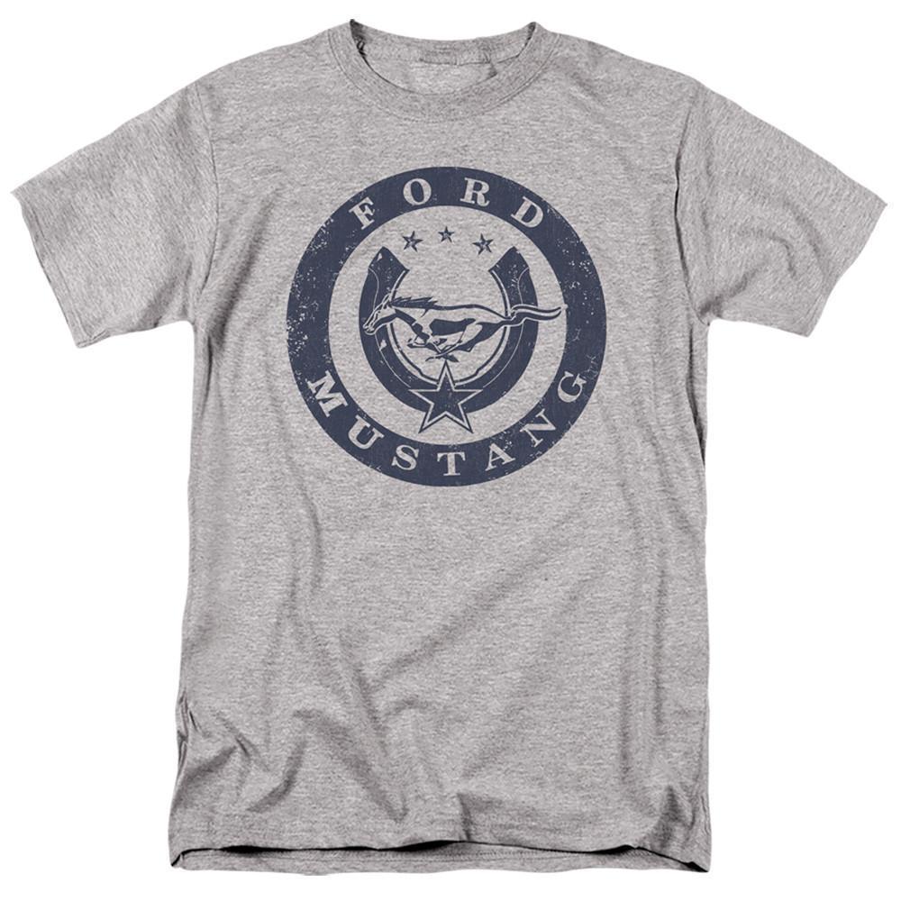 Ford Mustang Lucky Ford Mustang Adult 181 T-Shirt Athletic Heather